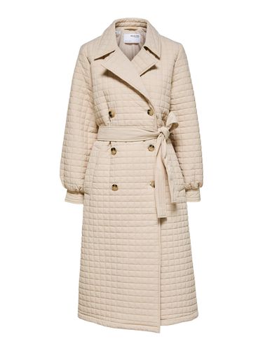Quilted Trenchcoat - Selected - Modalova