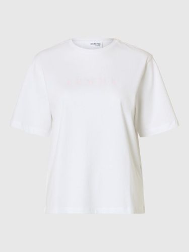 Tejido Estampado Camiseta - Selected - Modalova