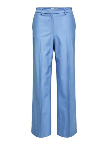 Diseño Clásico Pantalones De Pierna Ancha - Selected - Modalova