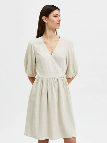 Mini Wrap Dress - Selected - Modalova