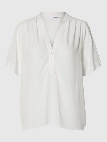 Short-sleeved Blouse - Selected - Modalova