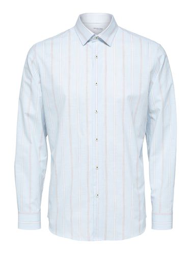 Striped Long Sleeved Shirt - Selected - Modalova