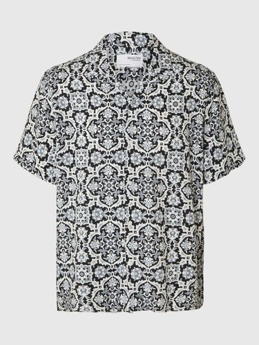 Prenda Estampada Camisa De Manga Corta - Selected - Modalova