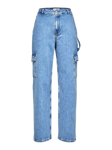 Straight-fit Cargo Jeans - Selected - Modalova
