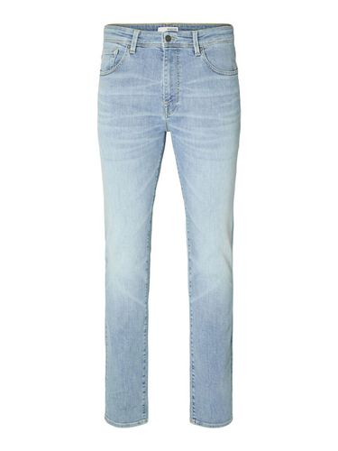 Corte Slim, Azul Claro Jeans - Selected - Modalova