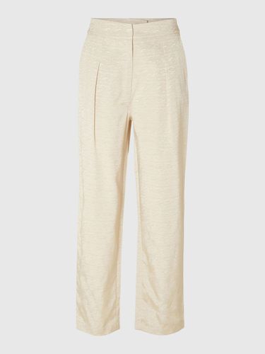 High Waisted Straight-leg Trousers - Selected - Modalova