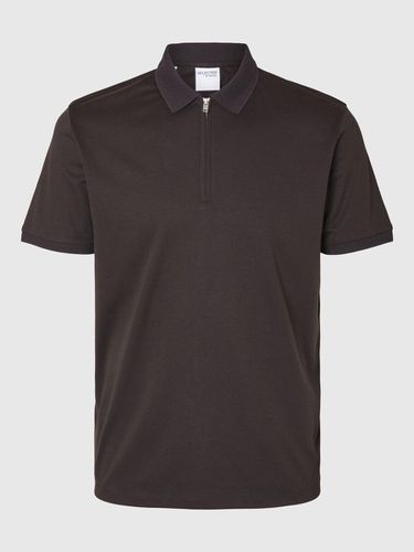 Zipper Polo Shirt - Selected - Modalova