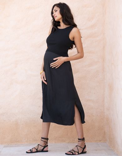 In-1 Maternity & Nursing Knit Top Dress - Seraphine - Modalova