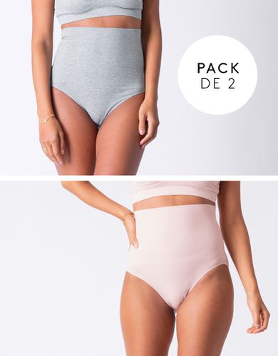 Twin Pack Post Maternity Shaping Briefs - & - Seraphine - Modalova