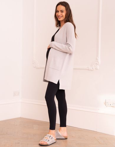 Viscose-Blend Knitted Maternity-To-Nursing Cardigan With Patch Pockets - Seraphine - Modalova