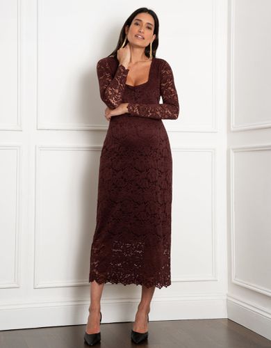 Lace Bodycon Maternity Dress - Seraphine - Modalova