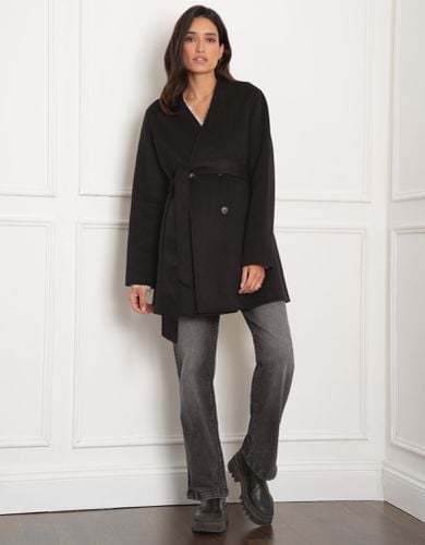 Double-Breasted Wool Maternity Coat - Seraphine - Modalova