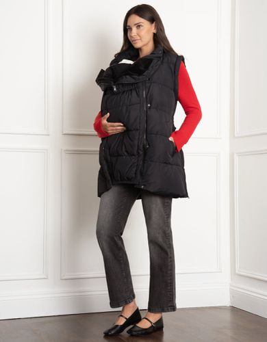 Long-Line Padded Maternity, Nursing and Babywearing Gilet - Seraphine - Modalova