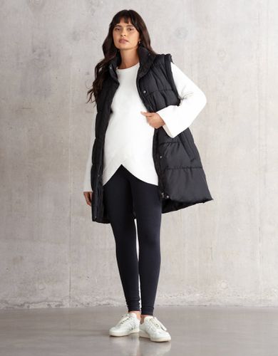 Long-Line Padded Maternity, Nursing and Babywearing Gilet - Seraphine - Modalova