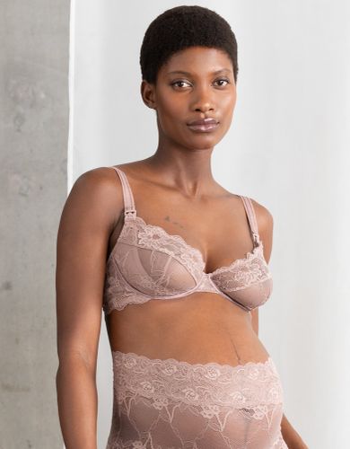 Lace Plunge Maternity & Nursing Bra - Seraphine - Modalova