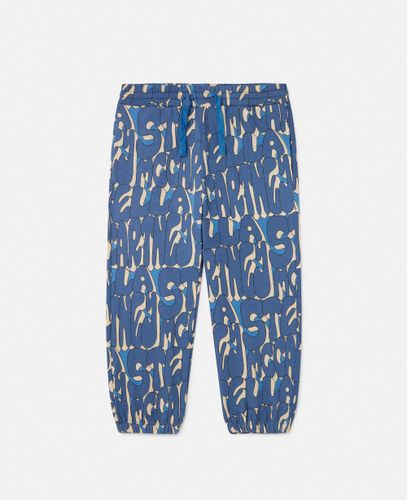 Jogginghose mit Stella Print, Frau, /, Größe: 10 - Stella McCartney - Modalova