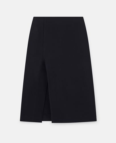 Kick-Flare Midi Skirt, Woman, , Size: 42 - Stella McCartney - Modalova