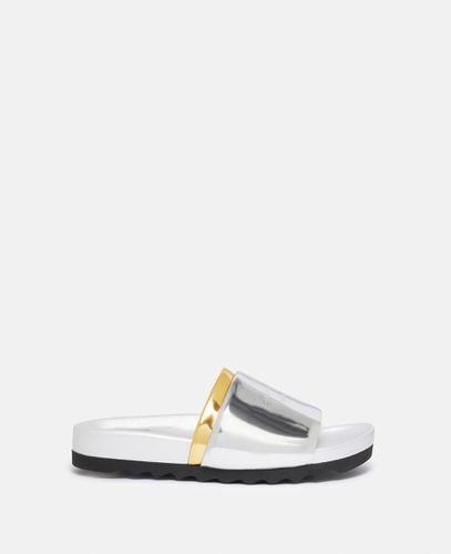 Double-Chromatic Slide-On Sandals, Woman, / , Size: 37 - Stella McCartney - Modalova