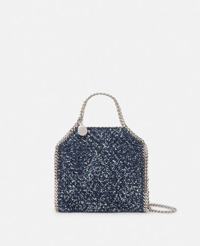 Mini Tote Bag Falabella aus Bouclé, Frau - Stella McCartney - Modalova