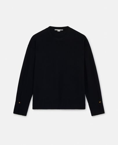 Stella Iconics Split Cuff Jumper, Woman, , Size: XS - Stella McCartney - Modalova