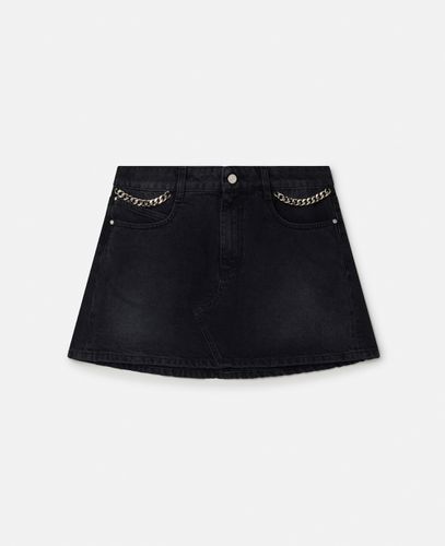 Falabella Minirock aus Jeans, Frau, , Größe: M - Stella McCartney - Modalova