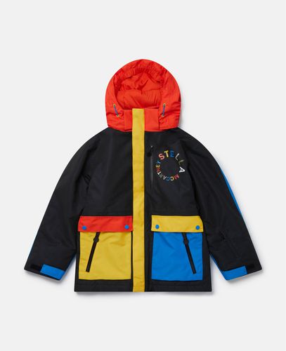 Colourblock Hooded Ski Jacket, Woman, , Size: 10 - Stella McCartney - Modalova