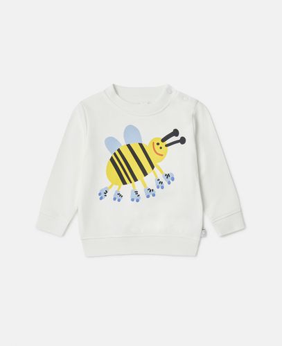 Roller Skate Bumblebee Sweatshirt, Woman, , Size: 18m - Stella McCartney - Modalova