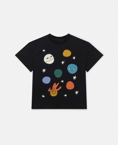 Space Graphic T-Shirt, Woman, , Size: 10 - Stella McCartney - Modalova