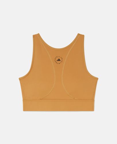 Crop Top Yoga Senza Maniche TrueStrength, Donna, , Taglia: L - Stella McCartney - Modalova