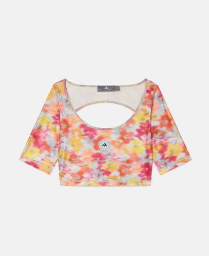 Crop Top TrueCasuals con Scollatura Ampia, Donna, //, Taglia: M - Stella McCartney - Modalova