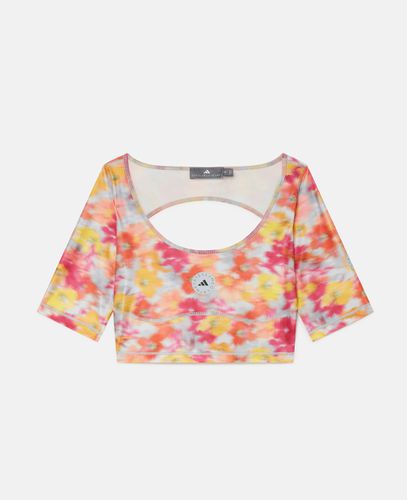 TrueCasuals Scoop Neck Crop Top, Woman, //, Size: L - Stella McCartney - Modalova