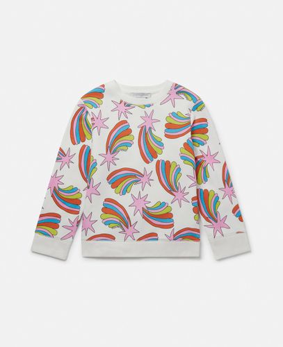 Shooting Stars Print Sweatshirt, Woman, , Size: 4 - Stella McCartney - Modalova