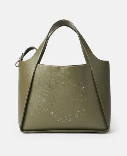 Borsa a tracolla con manico superiore e logo, Donna - Stella McCartney - Modalova