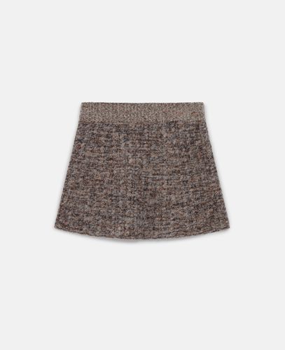 Ribbed Chunky Knit Mini Skirt, Woman, , Size: S - Stella McCartney - Modalova