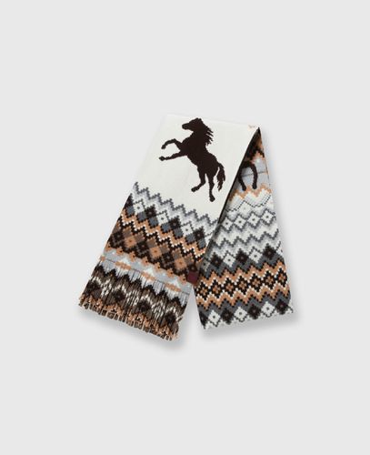 Fairisle Logo Scarf, Woman - Stella McCartney - Modalova