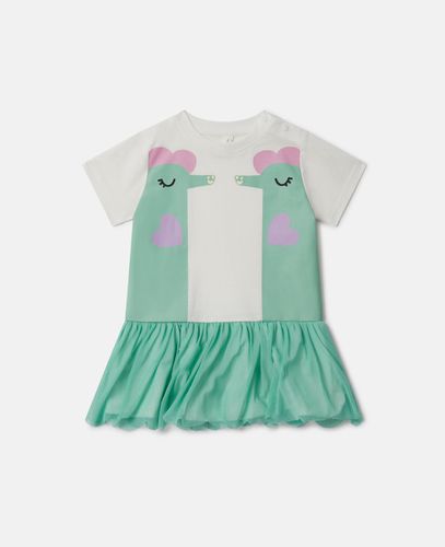 Double Seahorse Print T-Shirt Dress, Woman, /, Size: 3m - Stella McCartney - Modalova
