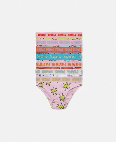 Pack of Star Print Briefs, , Size: 5 - Stella McCartney - Modalova