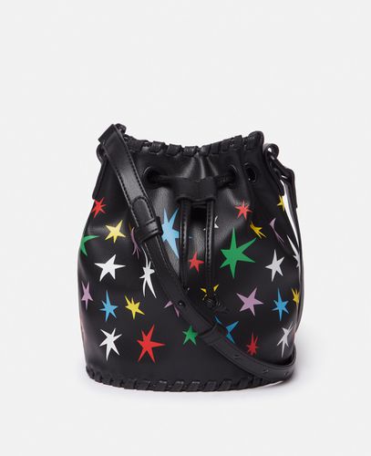 Borsa a Secchiello Motivo Stella, Donna - Stella McCartney - Modalova