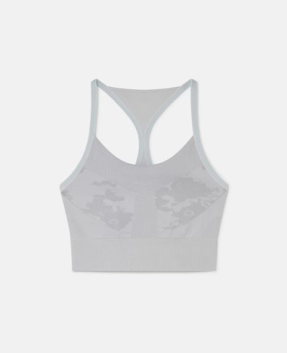 Reggiseno Sportivo da Yoga Senza Cuciture Sostegno Medio TrueStrength, Donna, , Taglia: L - Stella McCartney - Modalova