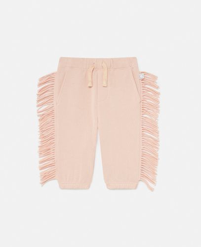 Pantaloni Sportivi con Frange Western, Donna, , Taglia: 12m - Stella McCartney - Modalova