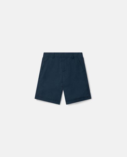 Linen Tailored Shorts, Donna, , Taglia: 2 - Stella McCartney - Modalova