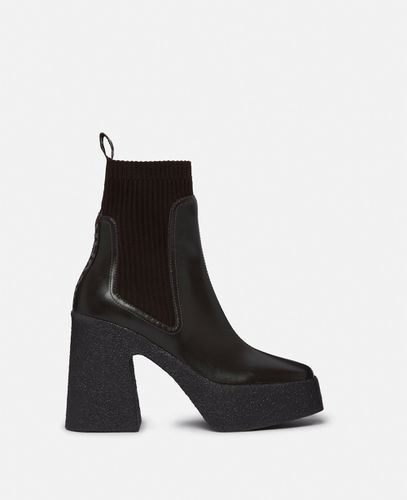 Skyla Heeled Sock Boots, Woman, , Size: 37 - Stella McCartney - Modalova
