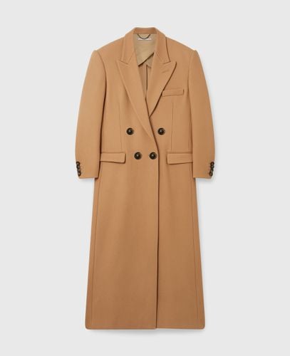 Cappotto Doppiopetto Lungo in Lana, Donna, , Taglia: 36 - Stella McCartney - Modalova