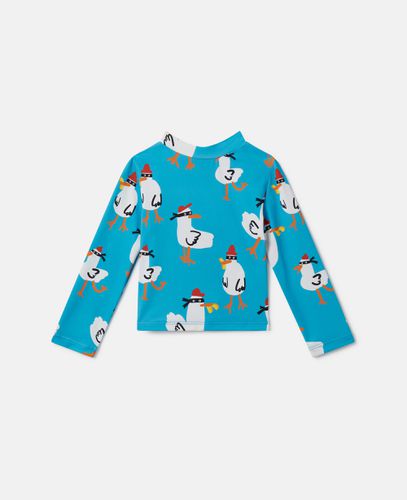 Seagull Bandit Rash Top, Donna, , Taglia: 24m - Stella McCartney - Modalova