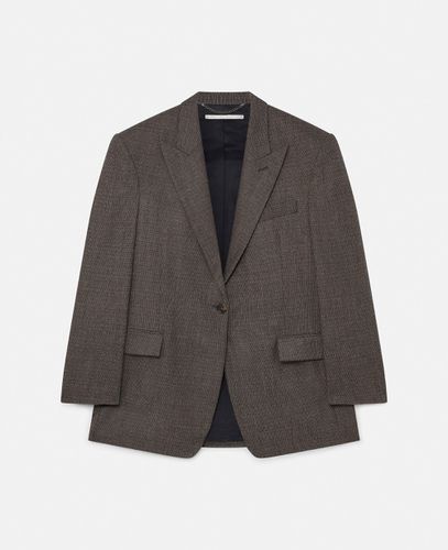 Oversized Single-Breasted Blazer, Frau, , Größe: 36 - Stella McCartney - Modalova