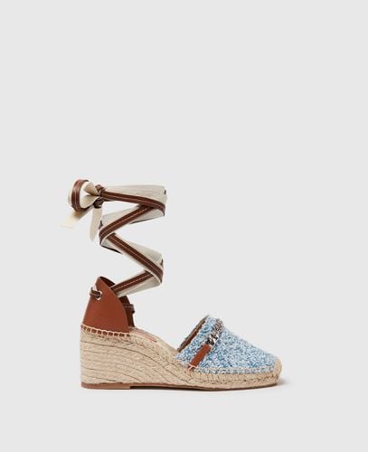 Gaia Bouclé Platform Espadrille Wedges, Woman, , Size: 38 - Stella McCartney - Modalova