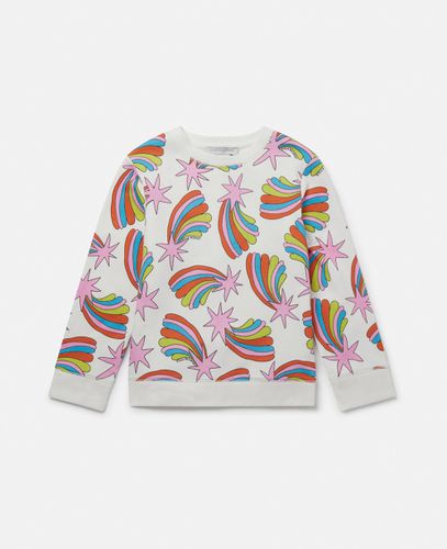 Sweatshirt mit Sternschnuppen-Print, Frau, /, Größe: 6 - Stella McCartney - Modalova