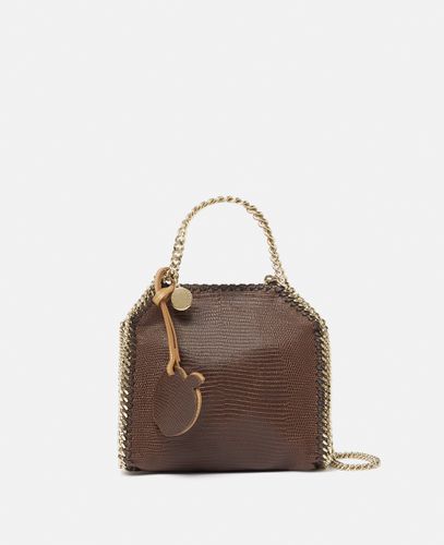 Tote Micro Falabella con Scaglie in Rilievo, Donna - Stella McCartney - Modalova