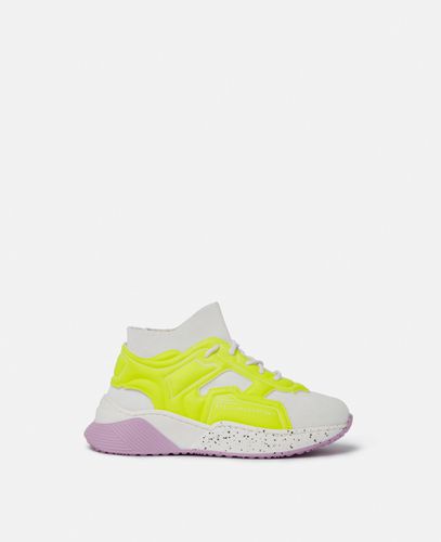 Neon Cage Lace-Up Sock Trainers, Woman, , Size: 36 - Stella McCartney - Modalova