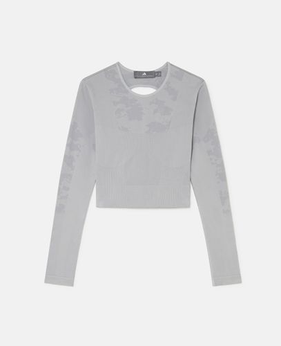 Nahtloses TrueStrength Longsleeve-Yoga-Top, Frau, , Größe: S - Stella McCartney - Modalova